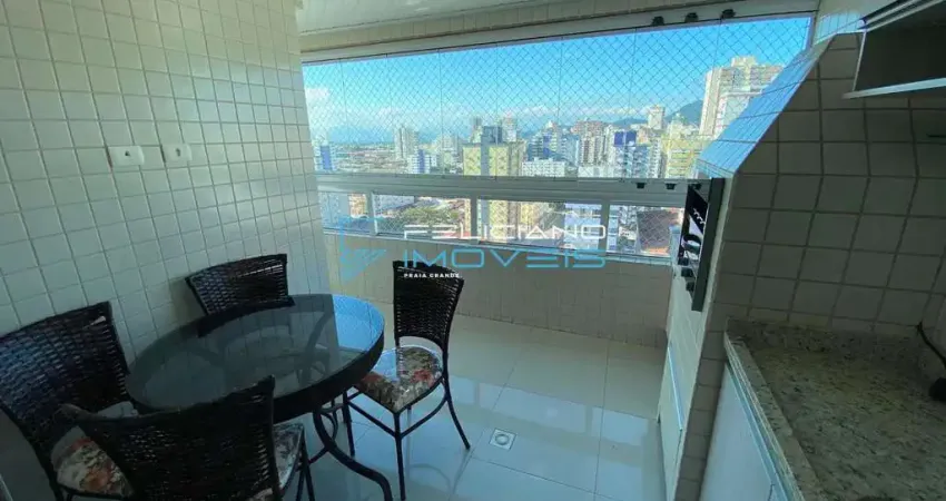 Apartamento com 2 quartos, Guilhermina, Praia Grande - R$ 689 mil, Cod: 6199
