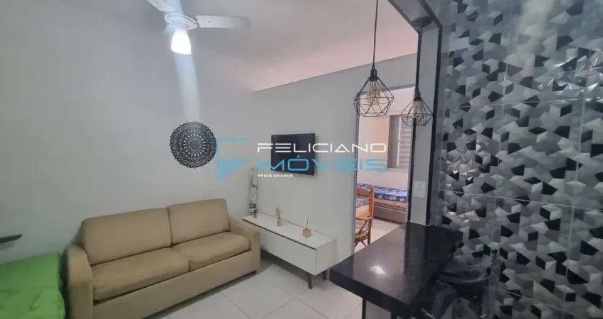 Kitnet com 1 quarto, guilhermina, praia grande - r$ 223 mil, cod: 6535