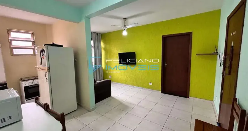 Apartamento com 1 quarto, canto do forte, praia grande - r$ 250 mil, cod: 6446