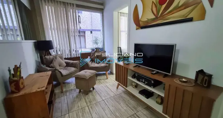 Apartamento com 1 quarto, canto do forte, praia grande - r$ 265 mil, cod: 6123