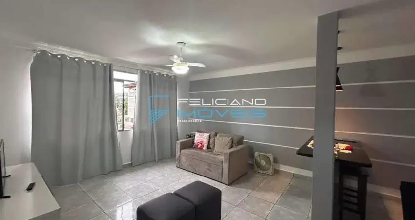 Apartamento com 1 quarto, canto do forte, praia grande - r$ 245 mil, cod: 6750