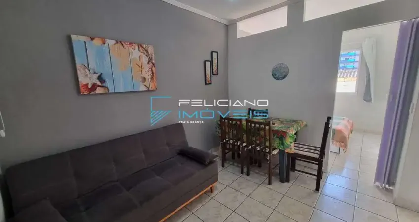 Kitnet com 1 quarto, canto do forte, praia grande - r$ 280 mil, cod: 6247