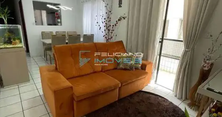 Apartamento com 2 quartos, boqueirão, praia grande - r$ 370 mil, cod: 6795