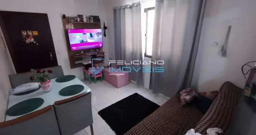 Apartamento com 1 quarto, boqueirão, praia grande - r$ 215 mil, cod: 6823