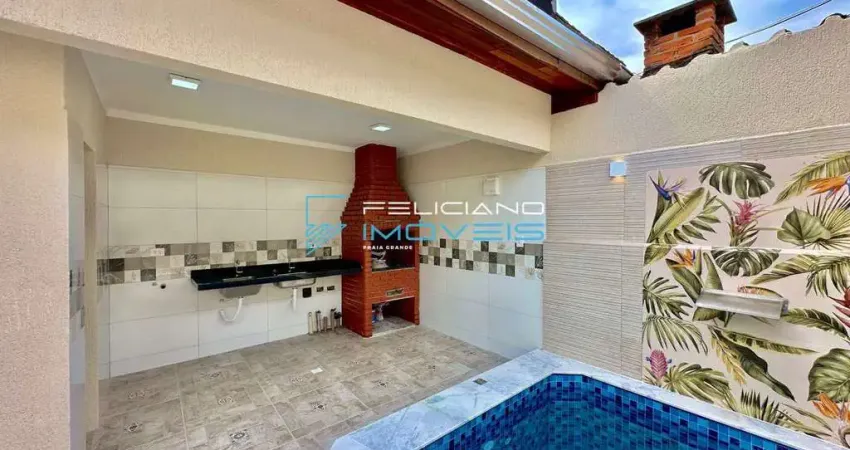 Casa com 2 quartos, caiçara, praia grande - r$ 680 mil, cod: 6462