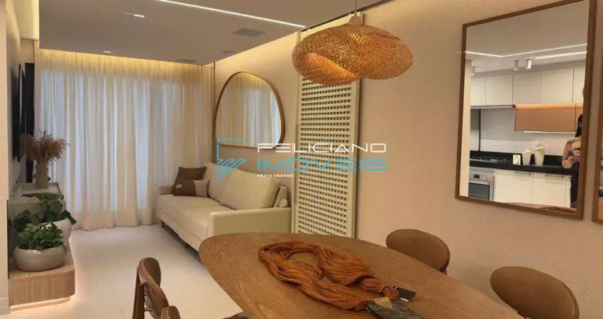 Apartamento com 2 quartos, guilhermina, praia grande - r$ 773 mil, cod: 6855