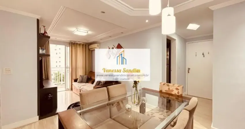 Apartamento com 2 dormitórios, varanda, vaga e lazer completo