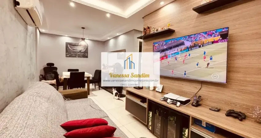 Apartamento no Nova Cintra, em Santos, com 2 dormitórios, elevador e lazer completo