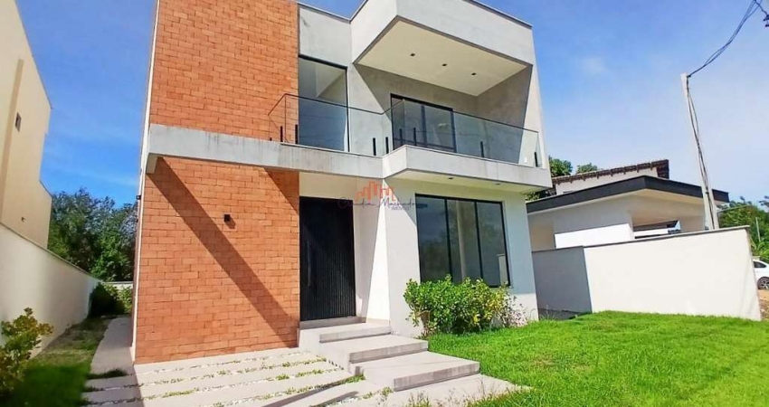 Casa em Condomínio para Venda em Maricá, Ubatiba, 4 dormitórios, 3 suítes, 5 banheiros, 1 vaga
