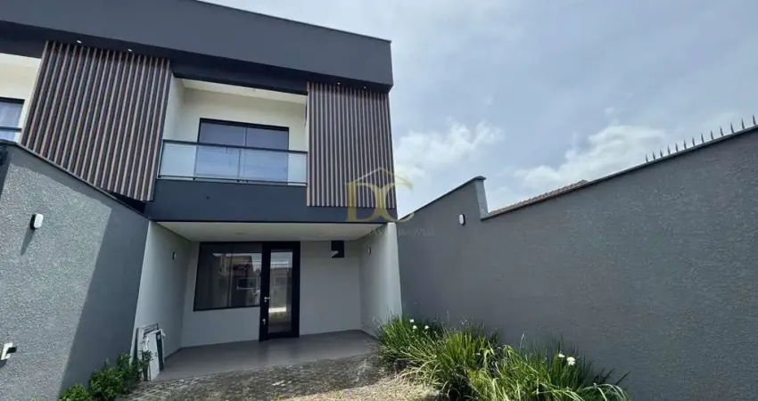 Geminado no iririú com 1 suíte com closet + 2 dormitórios e 118,60m²