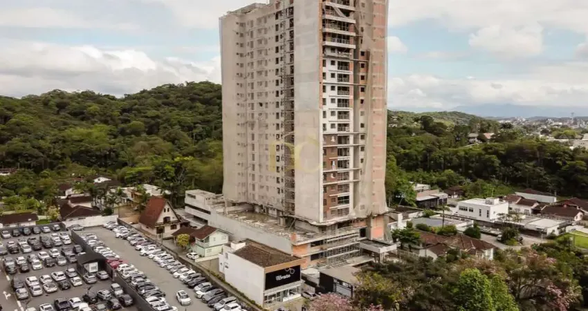 Apartamento no atiradores com 73,86m² e 2 quartos, sendo 1 suíte