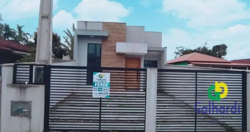 Casa com 3 dormitórios  sendo 1 suíte, à venda, 89 m² por R$ 430.000 - Brandalize - Itapoá/SC