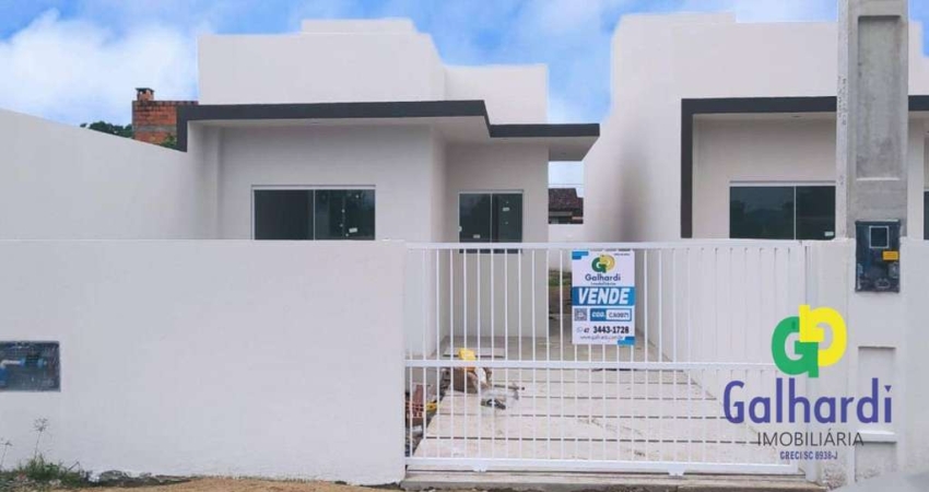 Casa com 2 dormitórios sendo 1 suíte à venda, 53 m² por R$ 303.000 - Jardim da Barra - Itapoá/SC