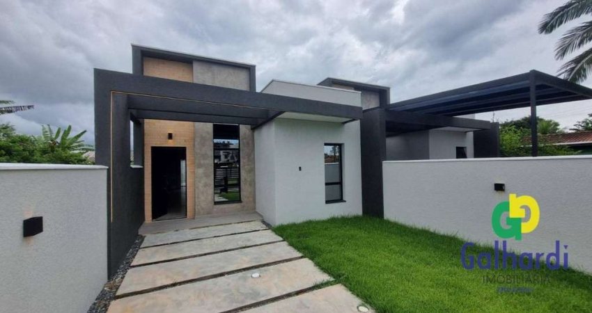 Casa com 3 dormitórios sendo 1 suíte  à venda, 89 m² por R$ 519.000 - Sao José - Itapoá/SC