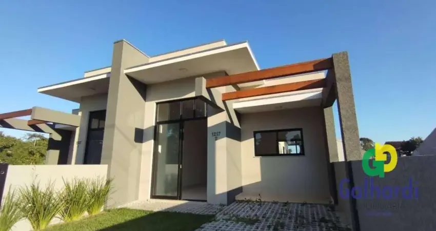 Casa com 2 dormitórios sendo 1 suíte  à venda, 65 m² por R$ 339.000 - Brandalize - Itapoá/SC