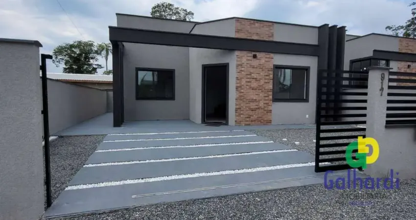 Casa com 2 dormitórios sendo 1 suíte  à venda, 58 m² por R$ 339.000 - Praia do Imperador - Itapoá/SC