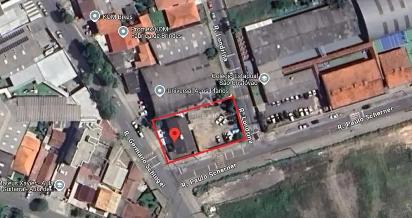 Terreno à venda na Rua Germano Schlogel, São Cristóvão, São José dos Pinhais