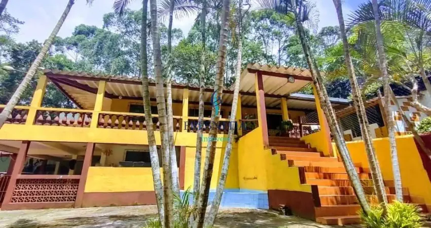 Chacara para venda em suzano 4dorm, 03 wcs, 02 cozinha. casa do lago e chále 3000m² prox rodovia indio tibiriça.