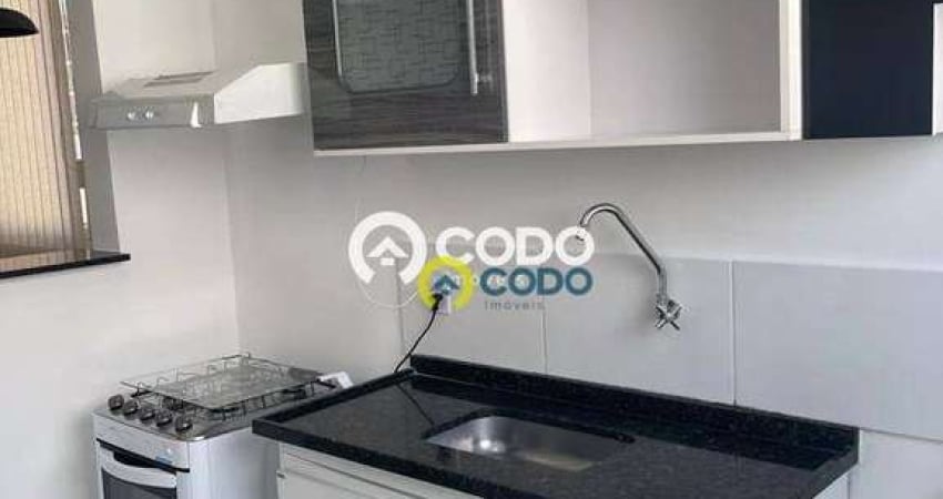 Apartamento com 2 dormitórios para alugar, 46 m² por R$ 1.147,00 - Piracicamirim - Piracicaba/SP