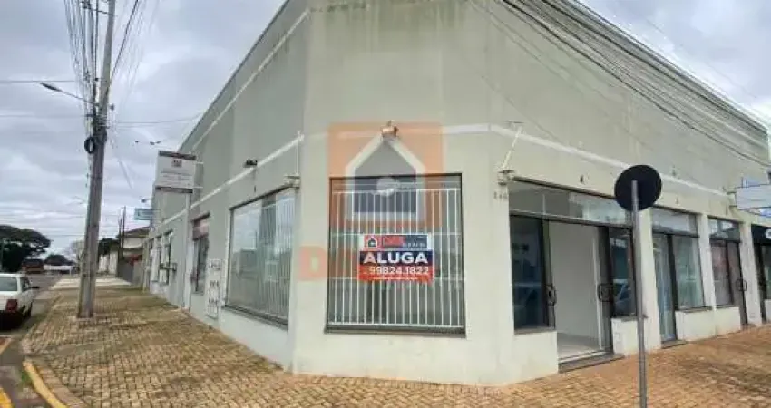 Sala comercial esquina para locação Colônia Dona Luíza