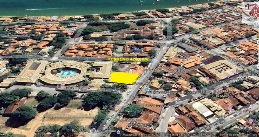 Terreno para Venda em Armação dos Búzios, Centro