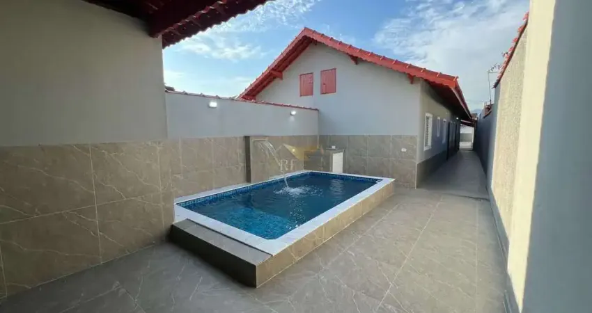 Casa com 3 quartos, jardim praia grande, mongaguá - r$ 530 mil, cod: 845