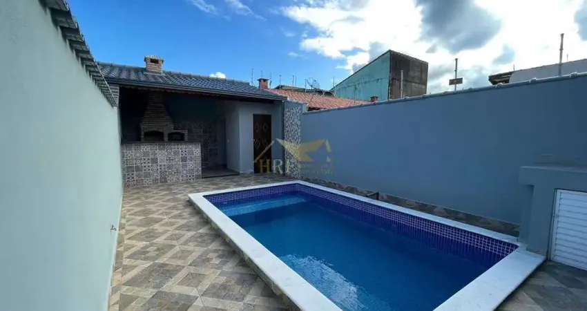 Casa com 3 dorms, flórida mirim, mongaguá - r$ 500 mil, cod: 901