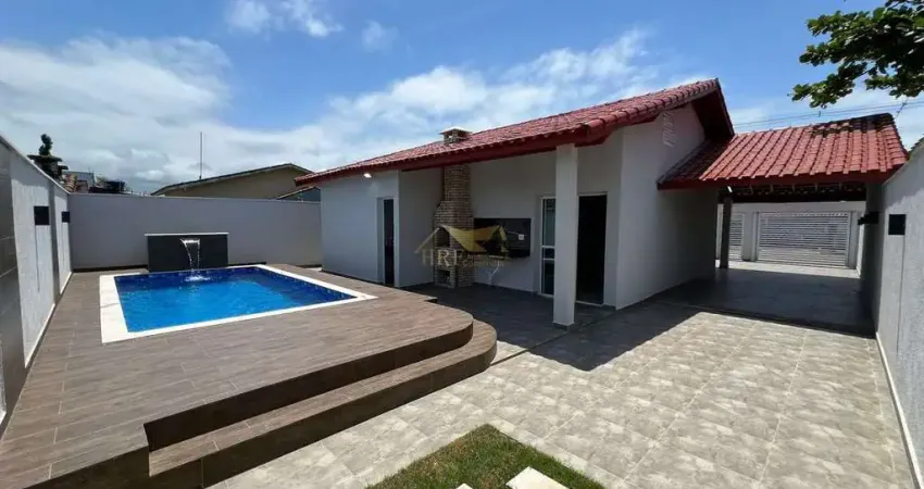 Casa com 2 quartos, califórnia, itanhaém - r$ 579 mil, cod: 1168