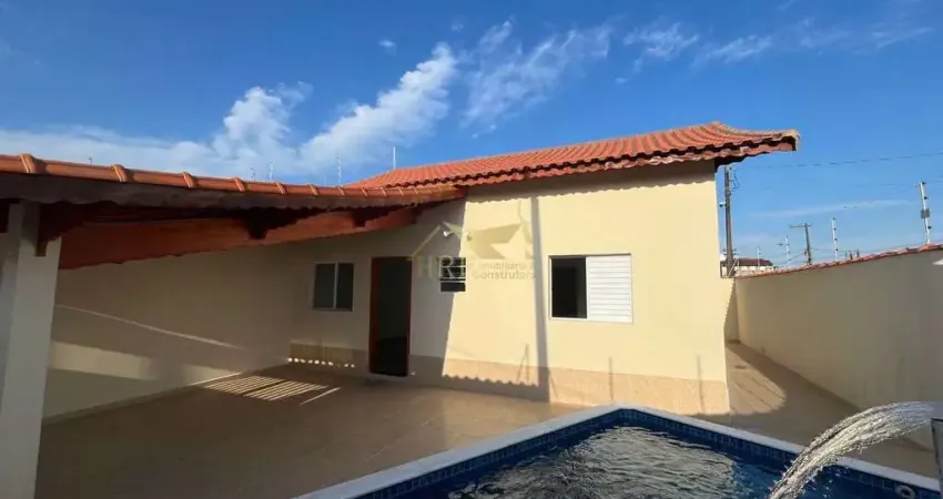 Casa com 2 dorms, vila nossa senhora de fátima, mongaguá - r$ 390 mil, cod: 590