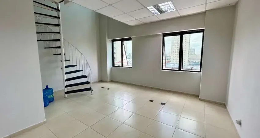 Sala comercial 57m² em prédio moderno, próxima ao metrô sacomã. excelente localização e infraestrutura