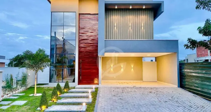 Casa com 4 dormitórios à venda, 247 m² por R$ 1.650.000,00 - Cidade Alpha - Eusébio/CE