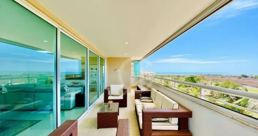 Apartamento Cobertura no Golf Ville com 3 dormitórios à venda, 176 m² por R$ 2.990.000 - Porto das Dunas - Aquiraz/CE