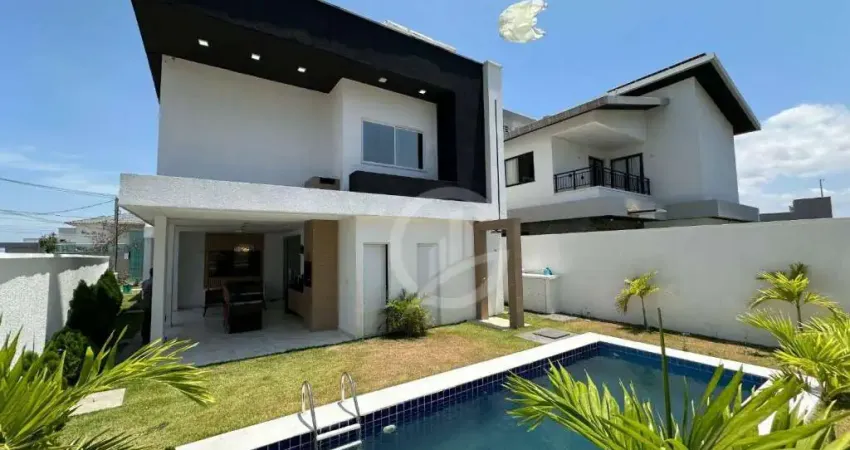 Casa com 4 dormitórios, 270 m² - venda por R$ 2.000.000,00 ou aluguel por R$ 14.620,00/mês - Cidade Alpha - Eusébio/CE