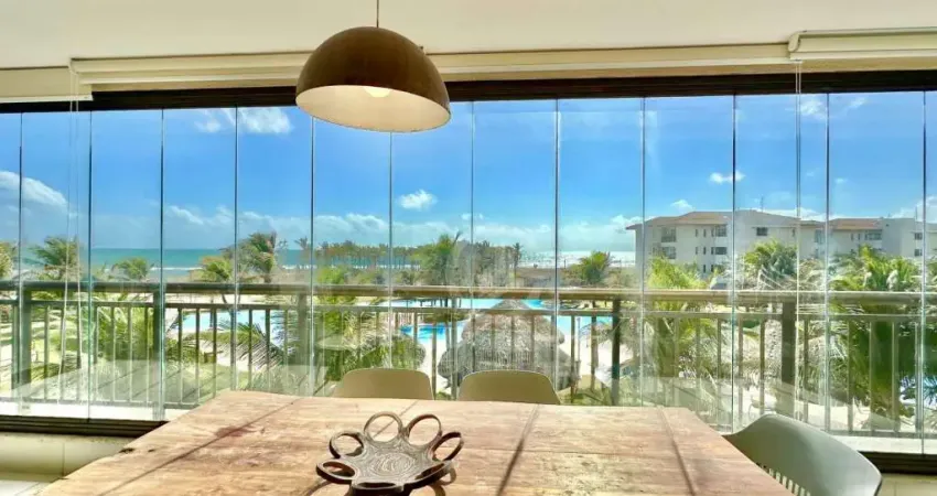 Apartamento no mandara kauia, apartamento com 4 dormitórios à venda, 148 m² por r$ 2.999.000 - porto das dunas - aquiraz/ce