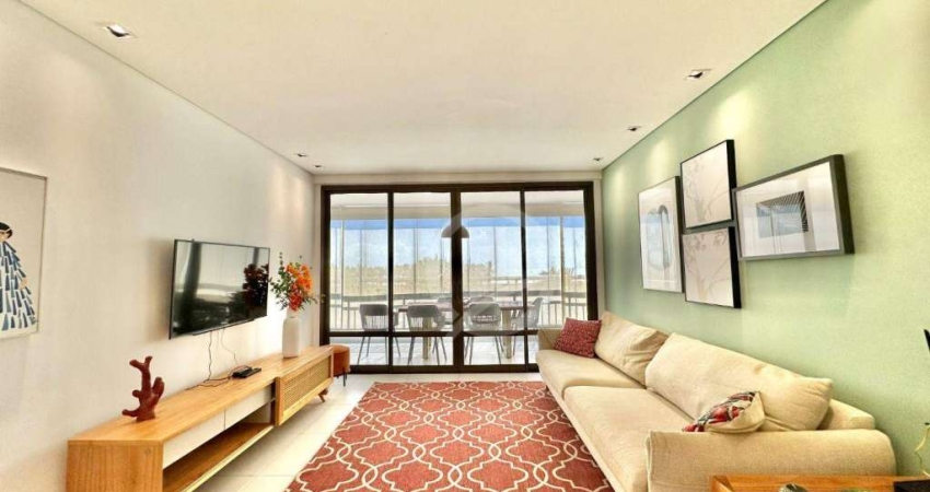 Apartamento no Mandara Kauia, apartamento com 4 dormitórios à venda, 148 m² por R$ 2.999.000 - Porto das Dunas - Aquiraz/CE