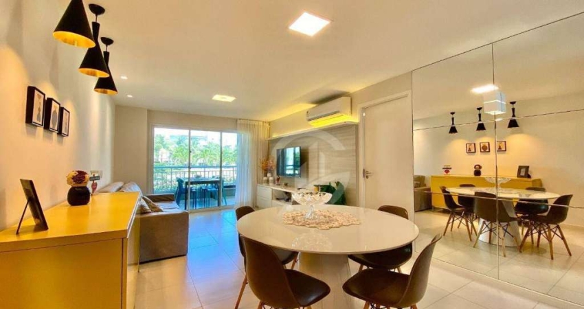 Apartamento no Golf Ville com 3 dormitórios à venda, 102 m² por R$ 1.550.000 - Porto das Dunas - Aquiraz/CE