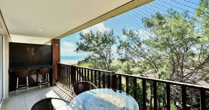 Beach living com 2 dormitórios à venda, 71 m² por r$ 749.000 - porto das dunas - aquiraz/ce