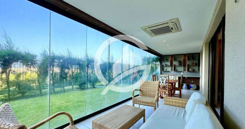 Apartamento no Mandara Lanai com 4 dormitórios à venda, 141 m² por R$ 2.590.000 - Porto das Dunas - Aquiraz/CE