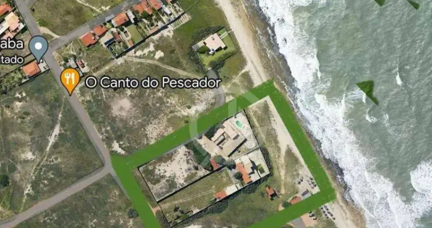 Terreno frente Mar e Pé na areia  à venda, 10000 m² por R$ 3.000.000 - Sabiaguaba - Fortaleza/CE