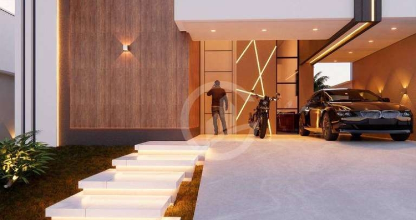 Casa Alphaville terras 4 com 3 dormitórios à venda, 142 m² por R$ 1.160.000 - Cidade Alpha - Eusébio/CE