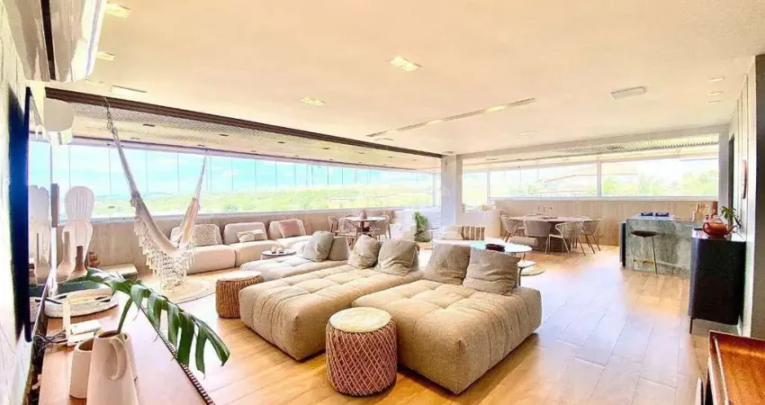 Apartamento Cobertura no Gol Ville com 3 dormitórios à venda, 176 m² por R$ 3.690.000 - Porto das Dunas - Aquiraz/CE