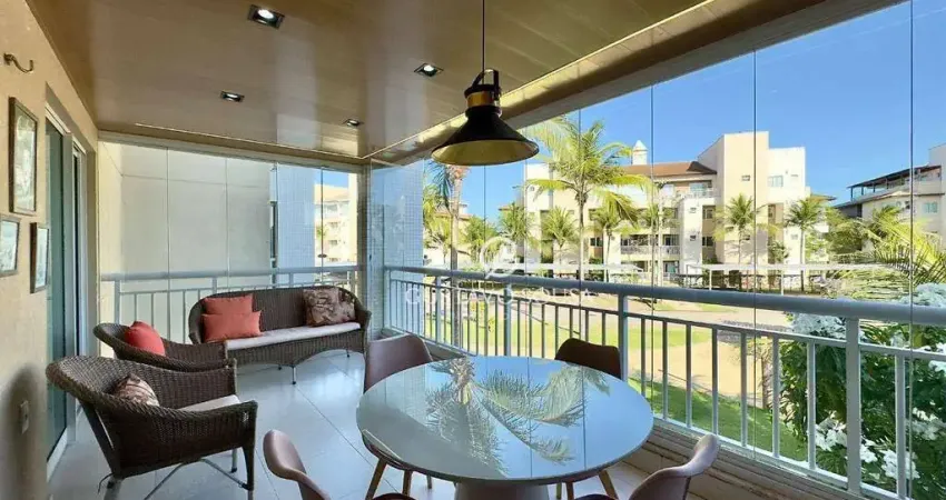 Apartamento no Golf Ville Resort com 3 dormitórios à venda, 102 m² por R$ 1.450.000 - Porto das Dunas - Aquiraz/CE