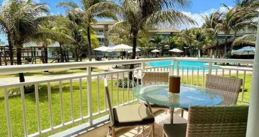 Apartamento no Paraiso das Dunas  com 3 dormitórios à venda, 125 m² por R$ 1.395.000 - Porto das Dunas - Aquiraz/CE