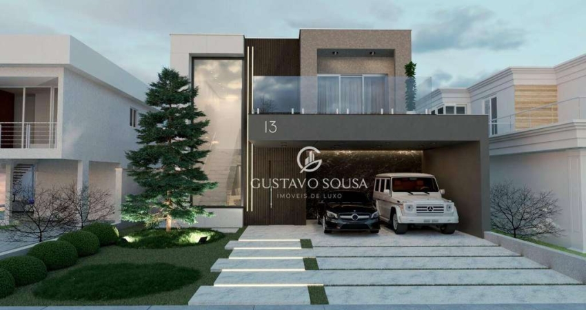 Casa com 4 dormitórios à venda, 254 m² por R$ 1.890.000,00 - Cidade Alpha - Eusébio/CE