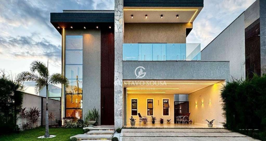 Casa com 5 dormitórios à venda por R$ 1.550.000,00 - Cidade Alpha - Eusébio/CE