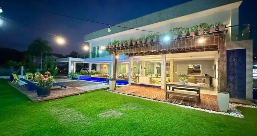 Casa com 5 dormitórios para alugar, 500 m² por R$ 44.900,00/mês - Alphaville Fortaleza - Fortaleza/CE