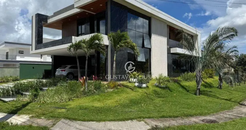 Casa com 5 dormitórios à venda, 375 m² por R$ 4.000.000,00 - Cidade Alpha - Eusébio/CE
