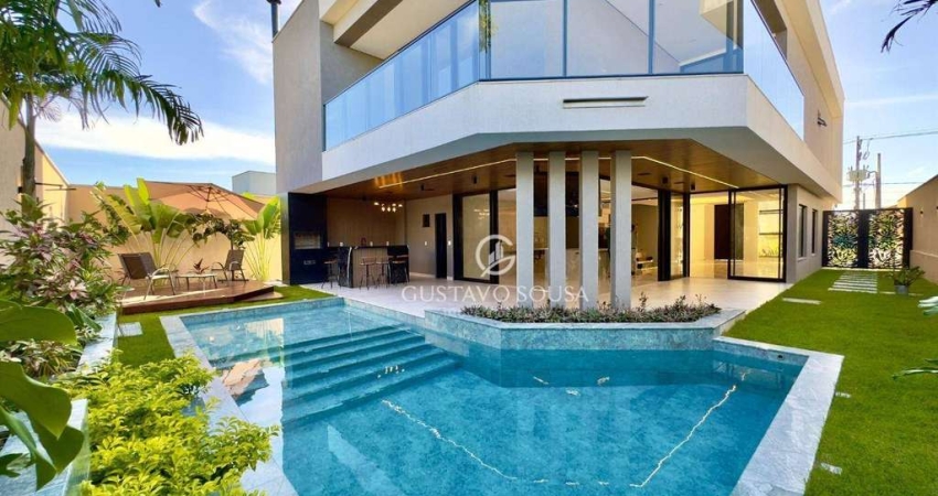 Casa com 5 dormitórios à venda, 380 m² por R$ 3.600.000,00 - Cidade Alpha - Eusébio/CE