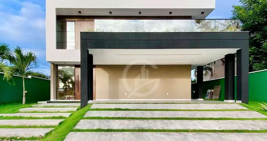 Casa com 5 dormitórios à venda, 403 m² por R$ 2.800.000,00 - Cidade Alpha - Eusébio/CE