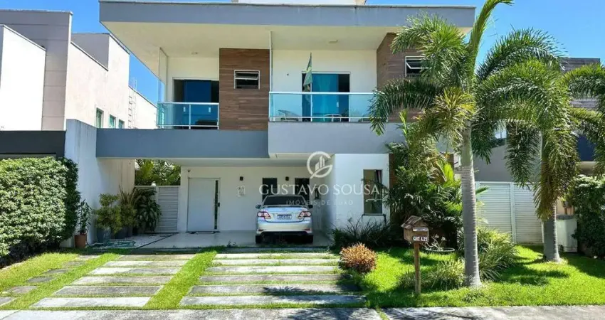 Casa no jardins ibiza com 5 dormitórios à venda, 231 m² por r$ 1.890.000 - jardins ibiza - eusébio/ce